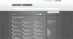 Desktop Screenshot of directorywonderful.com